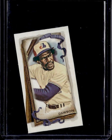Andre Dawson 2026 Topps Allen & Ginter Montreal Expos Mini No Number Back