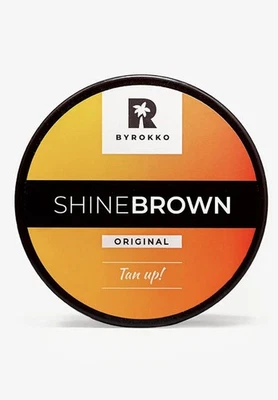 Byrokko SHINE BROWN Premium Tanning Accelerator Cream 100ml - Fast Delivery