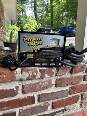 Power Wise 36 Volt EZ-GO Textron Golf Cart Battery Charger. Model #28115 G04