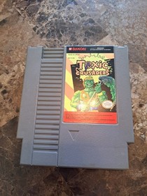 Toxic Crusaders NES Nintendo Authentic Working Nice Shape Free Fast Shipping 