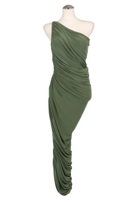 Norma Kamali Damen Kleid Gr. 42 (XL) Grün NEU Etuikleid Bleistiftkleid Dress