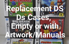 Added 09/07: Replacement DS Games Case/Manuals - Choose from list: comb. postage