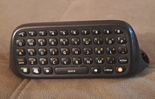 Microsoft XBox 360 Chatpad - Black Video Game Keyboard - Used