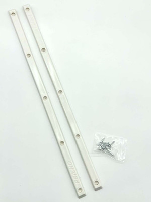 Vision Psycho Rails Skateboard Rails White /Oldschool Slides & Grabs + Schrauben