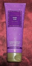 Bath  Body Works Dark Kiss Body Cream Shea Butter  Hyaluronic Acid 8 Oz