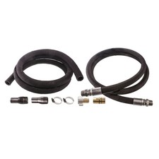 Wet Line Hose Kit - 2 Line Hydraulic Pto Quick Connect Hose Kit - 12