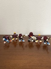 Vintage 1980s California Raisins Figures Heard It Through the Grapevine Lot of 6