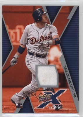 2009 Upper Deck X Memorabilia Carlos Guillen #UDXJ-CG 4e8
