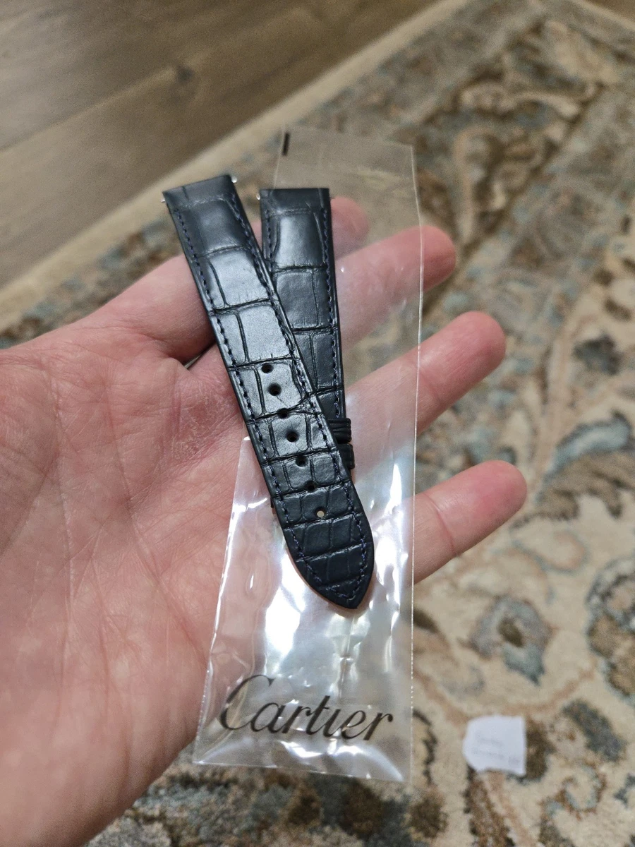 Cartier Leather Wristwatch Bands 19 mm Band Width for sale | eBay