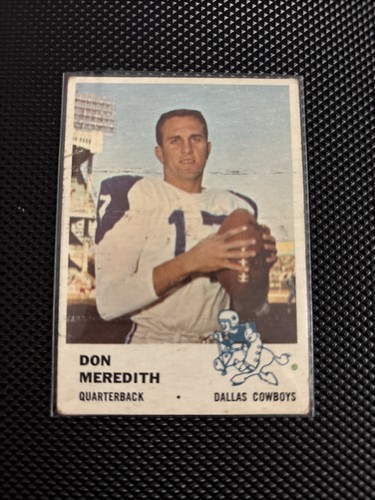 Don Meredith #41 1961 Fleer card