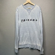Friends Warner Bros Studio Tour Lightweight Sweatshirt Sky Blue M