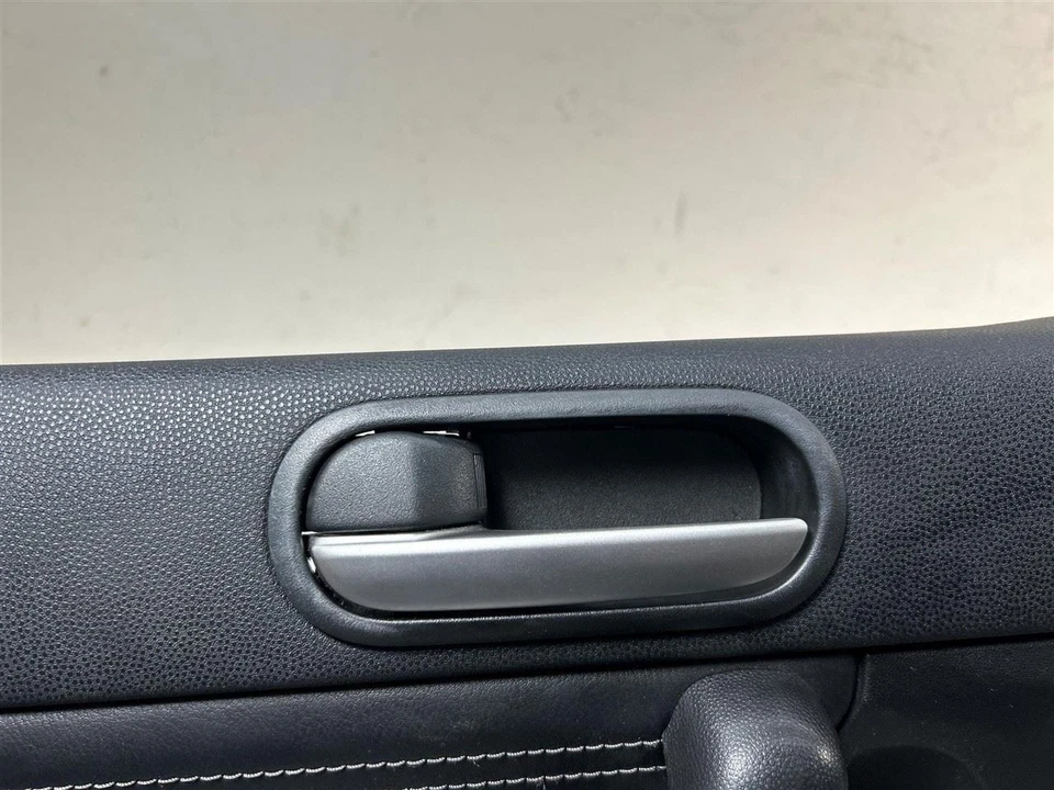 2012 Mazda MX-5 Miata Driver Interior Door Panel Black OEM - Image 2 of 4