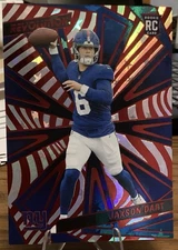 2025 Panini Revolution - Rookies Jaxson Dart #219 Red Astro (RC)