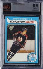 1979-80 TOPPS #18 WAYNE GRETZKY ROOKIE RC BVG 8.5