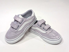 Vans Brooklyn LS V Lilac Foil Suede Toddler Girl's Sneakers - Assorted Sizes NWB