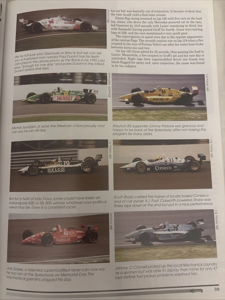 1996 Indianapolis 500 Mile Race Yearbook - Image 3 of 4