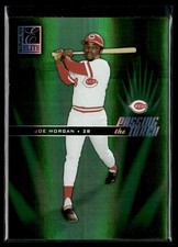2004 Donruss Elite Passing the Torch Green Joe Morgan 187/500 Reds