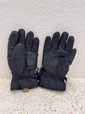 Kombi GORE-TEX Ski Gloves Black Leather Palm Waterproof Winter Gloves Women