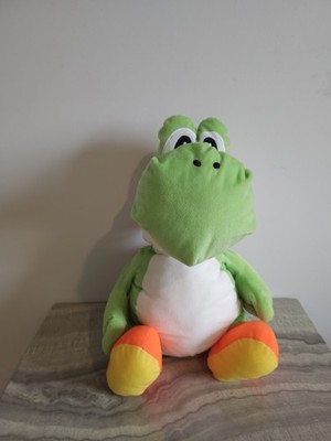 Nintendo Super Mario Yoshi 18'' Cuddle Pillow Stuffed Animal With Pouch Plush NEW