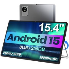 Jumper 15.4 Inch Tablet Android15 8GB RAM 256GB ROM G99 Up to 2.2Ghz Dual Camera