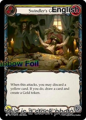 Swindler's Grift (Yellow) [Rainbow Foil NM - High Seas SEA170]