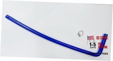 5/8" ID 5"x25" 90 Degree LS Swap Heater Hose 2 Clamps For LS1 LSX LS2 LS3 Blue