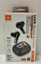JBL Live Beam 3 True Wireless Bluetooth Earbuds - Black