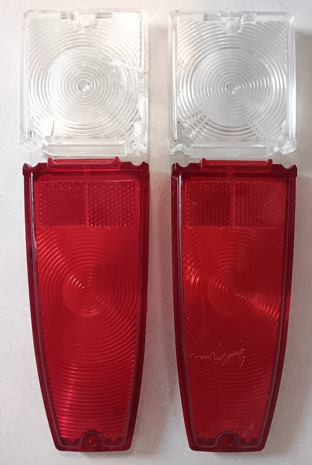 Chevrolet Nova Chevy II 1966 1967 luz trasera lentes y conjunto de juntas 66 67 Foto 2 de 4