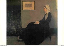 Postcard - Art - Painting - James Mac Neil Whistler - Portrait of Mother d