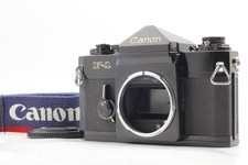 Exc 5 Canon F-1 F1 Late Model 35mm SLR Film Camera Strap Body cap From JAPAN