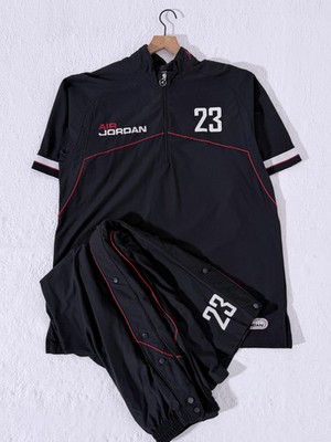 Air Jordan 23 Quarter Zip Shirt & Pants Sz. 2XL GP