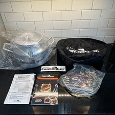 Seth McGinns Can Cooker Jr. 2 Gallon Aluminum Camping Camp Kitchen Grill