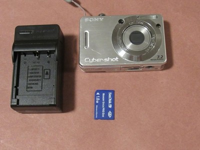 Sony Cyber-shot DSC-W55 Compact Digital Camera /w