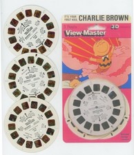 It's Your First Kiss Charlie Brown 3 View-Master Reels  with Copy Envelope
