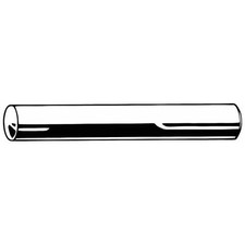 Zoro Select U51580.025.0225 Dowel Pin, 18-8 SS, Plain, 1/4in.dia., PK5