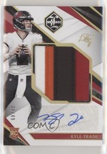 2021 Limited Rookie Variation Spotlight Gold 31/49 Kyle Trask Patch Auto 2l4