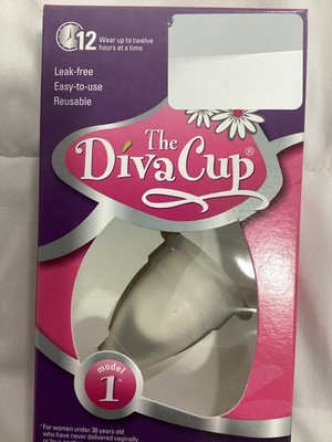 Divacup Model 1 Pre-Childbirth Menstrual Cup