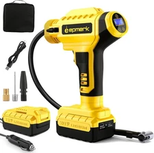 Tire Inflator Portable Air Compressor, 160PSI Handheld Air Pump, 20V