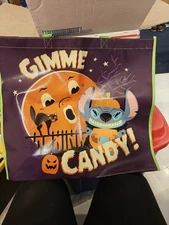 SH2- Large Character Reusable Shopping Tote Bag Stitch