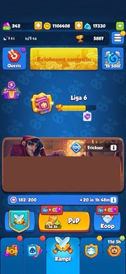 Rush Royale Account - 5624% Krit- Top Karten & Helden - iOS