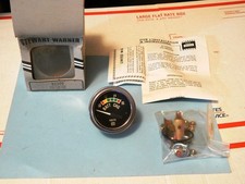 Stewart -warner Voltmeter 82309 Made In Usa Vintage 1980s
