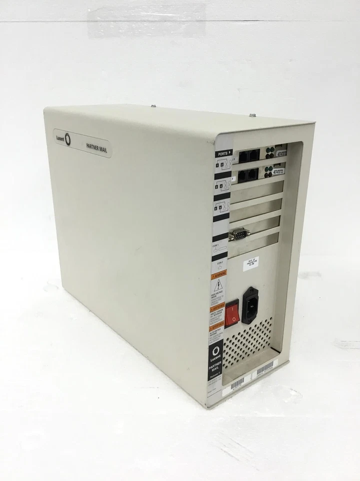 Партнерская почтовая система Lucent PM04 с 2 карточками Brooktrout BR20602, протестирована РАБОТАЕТ - Изображение 2 из 4