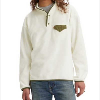 Levi's Men's Barstow Relaxed fit fleece Sweatshirt size XXL