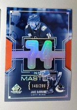 2025-26 Upper Deck Sp Game Used Hockey Jake Debrusk NHL Masters #148/299