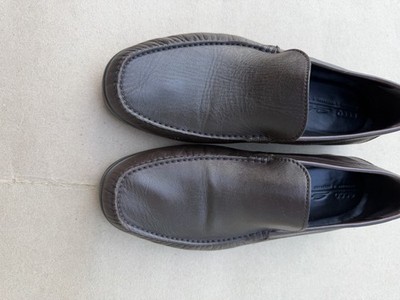 Ecco S-Lite Moc Loafers Moccasins Shoes Mens Size  45 EU Brown Leather