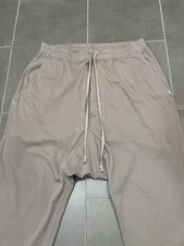 Rick Owens Dark Shadow Gray Jogger Sweatpants M DRK SHDW