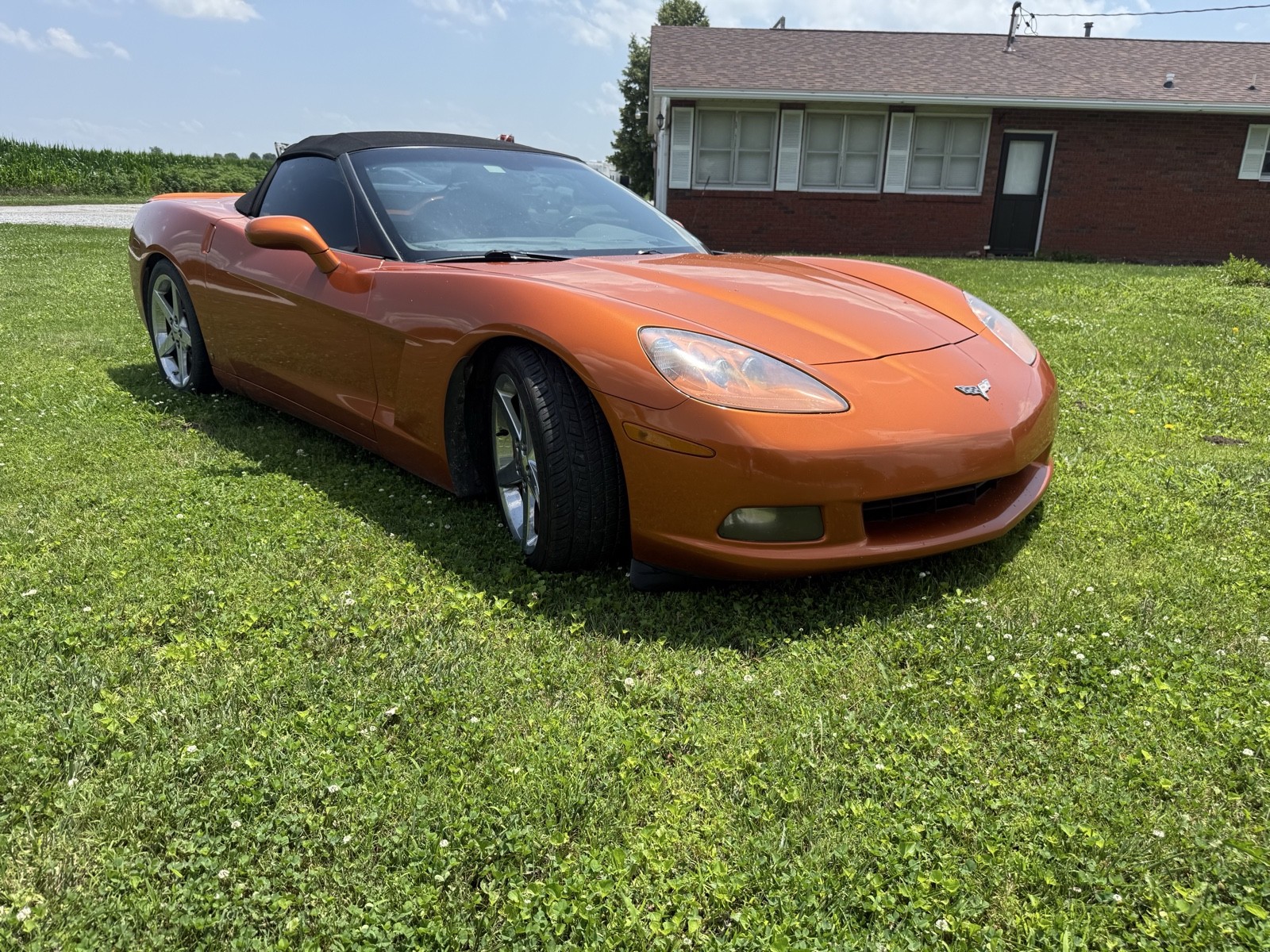 2008 Orange Chevrolet Corvette   | C6 Corvette Photo 5