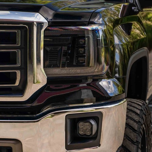 Form Lighting LED Projector Headlights for 2015-2019 GMC Sierra 2500/3500 (pair) - Foto 6 di 9