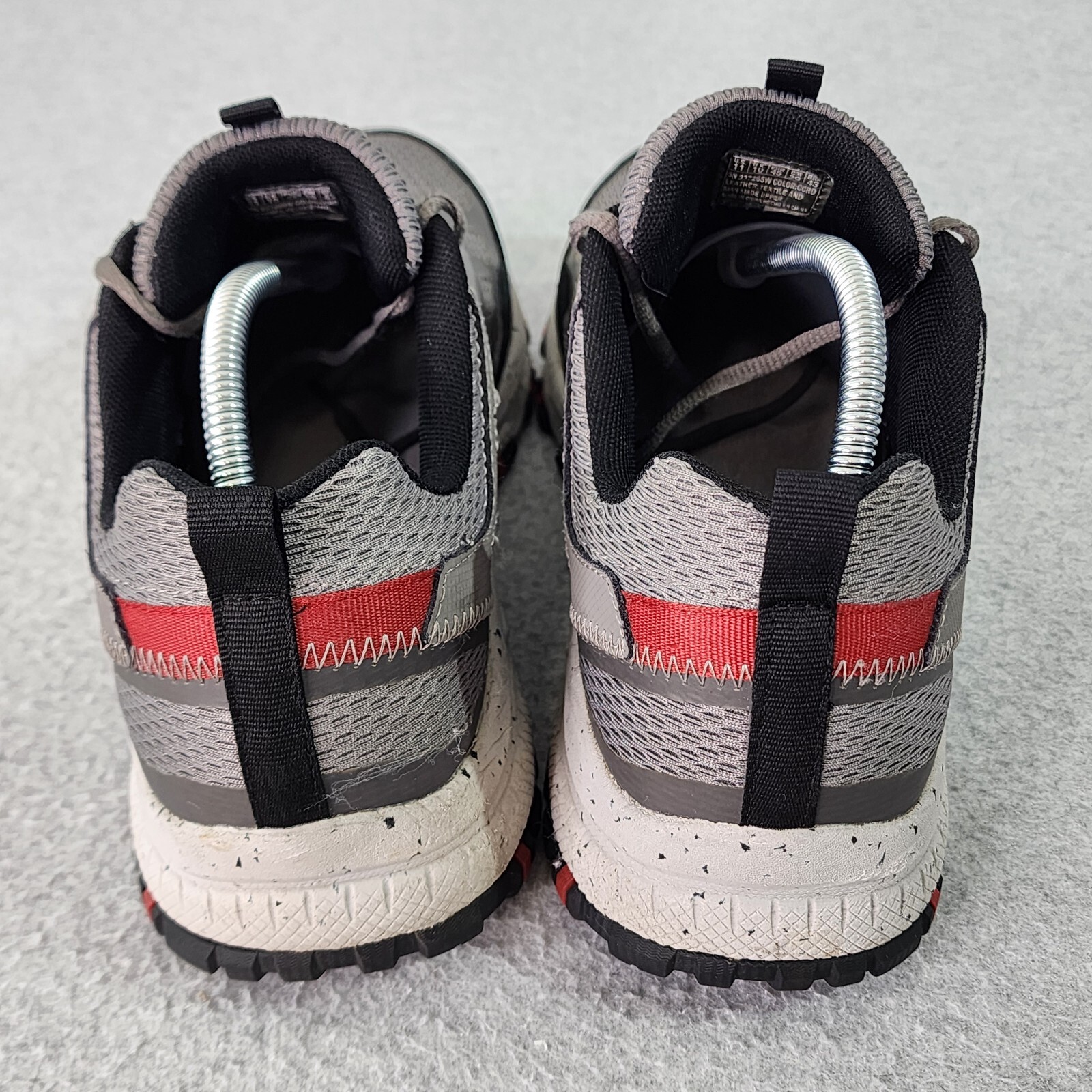 SAOLA Sneakers Skechers Trail da uomo taglia 11 Hillcrest grigie scarpe casual stringate 237265W