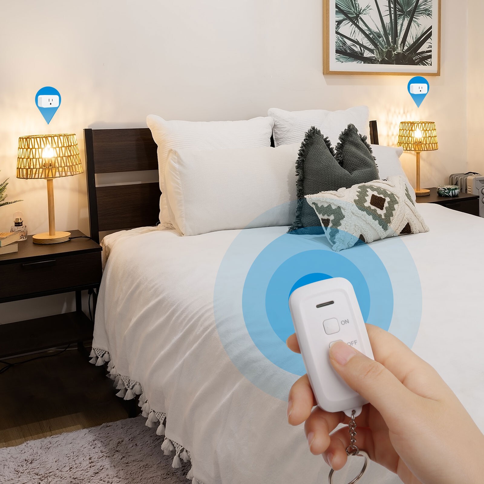 DEWENWILS Plug and Play Remote Control Outlet, Remote Control Switch 15A/1875W